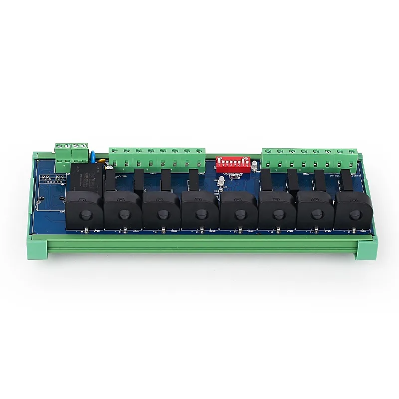 AC and DC universal fully isolated 8-channel voltage 8-channel current collector power
