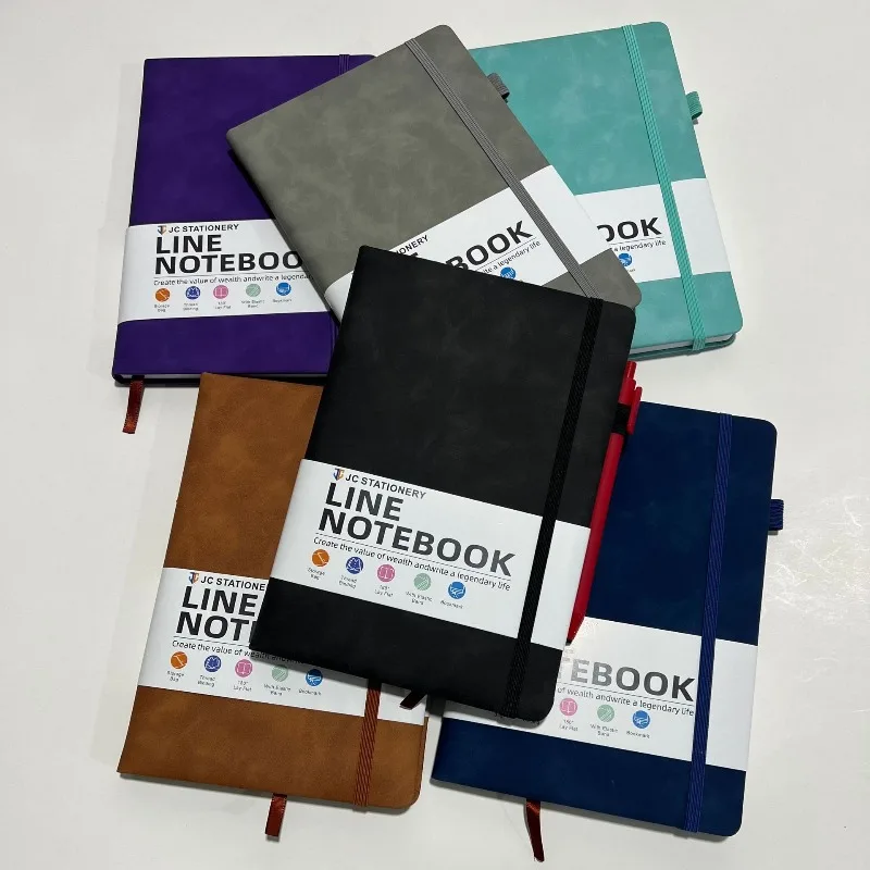 caderno-de-negocios-em-couro-sintetico-tamanho-a5-com-estilo-simples-logotipo-em-relevo-e-fecho-de-alca