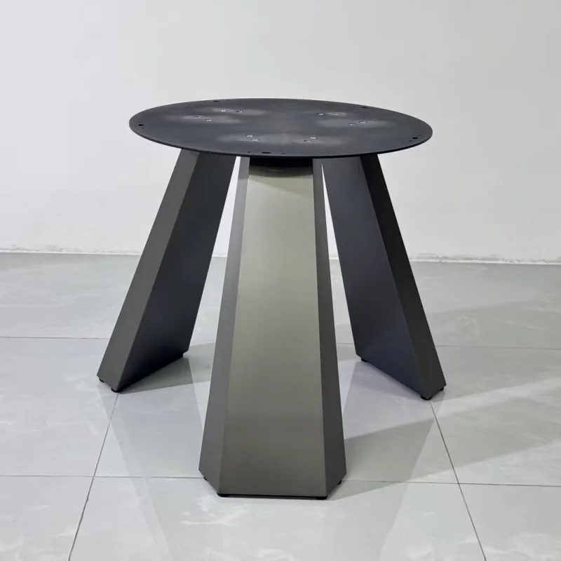 

Simple marble dining table legs base metal round table feet dining table legs bracket modern light luxury stainless steel