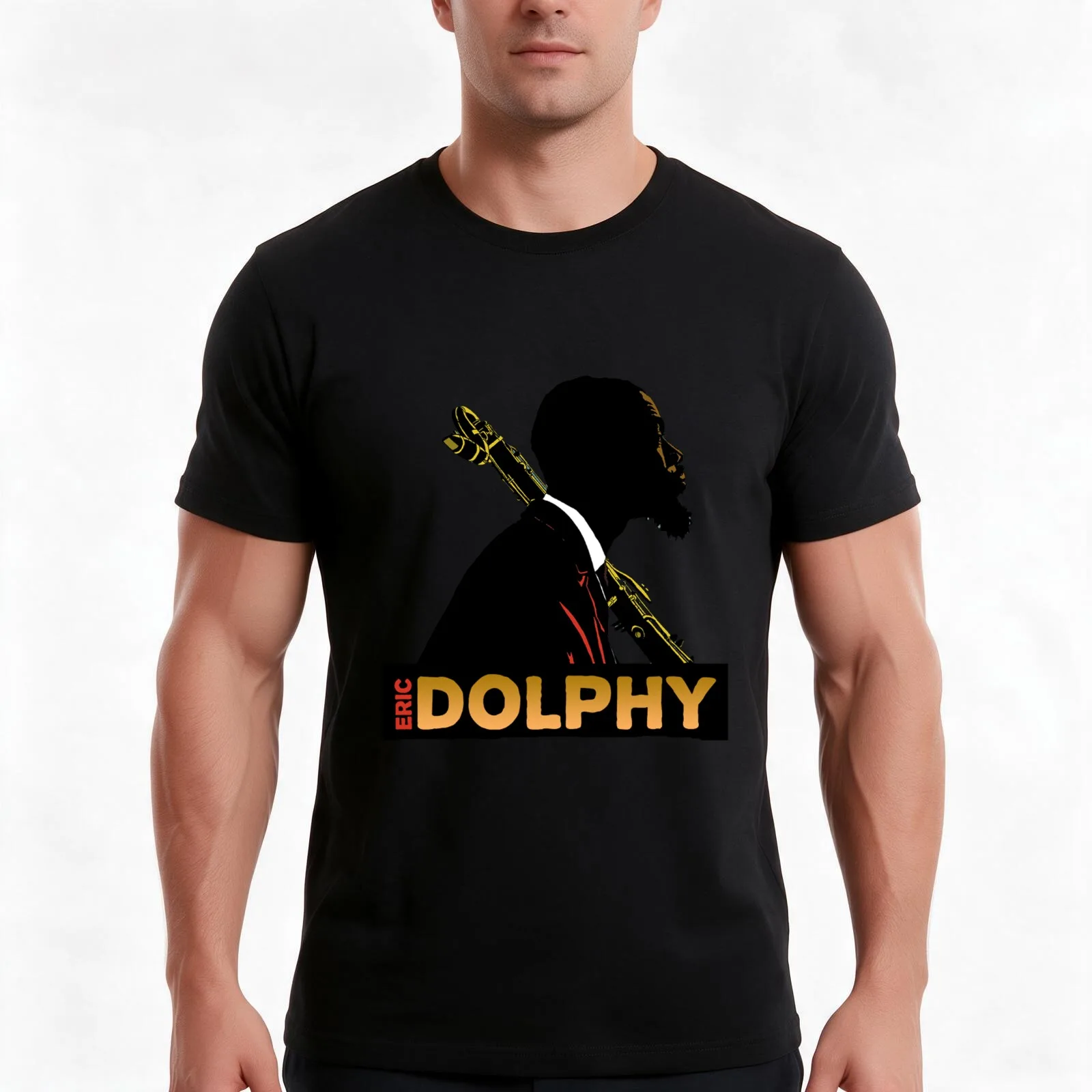 Eric Dolphy T-Shirt Summer Casual Cotton Tee Oversized Streetwear Tops Vintage Graphic Print Loose Fit Short Sleeve