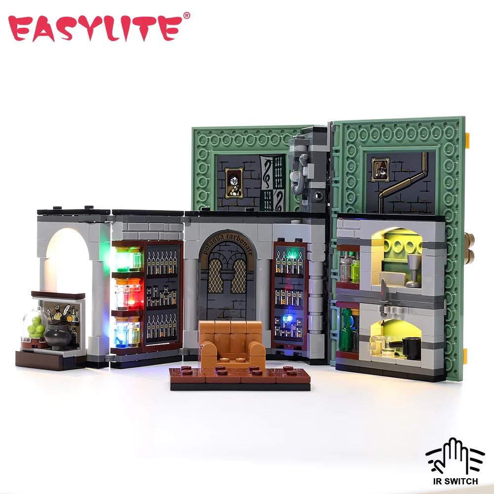 EASYLITE LED Light Kit For 76383 Moment Potions Class Book Building Blocks DIY Gift Toys Set (Not Included Blocks)