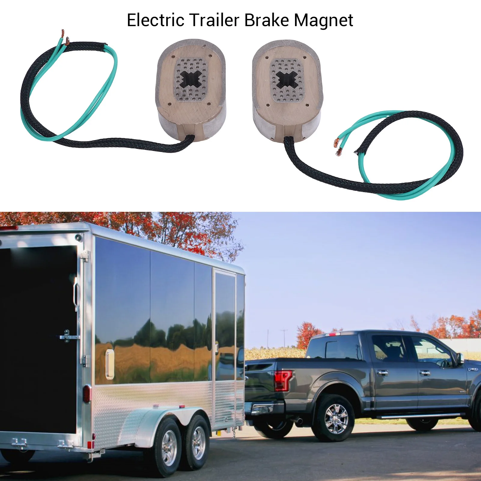 

Электрический тормозной магнит прицепа, долговечный тормозной магнит, повышенная эффективность торможения, подходит для высокой прочности для автофургонов