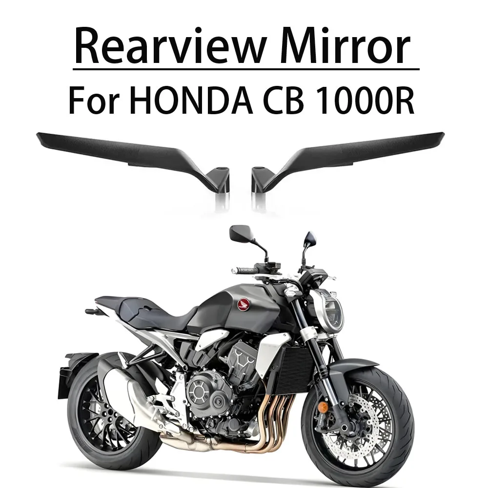 For 2018-2023 New Aluminium Rearview Mirror For HONDA CB 1000R CB1000R 2018-2023 Motorcycle Rearview Mirror Rotatable Mirror