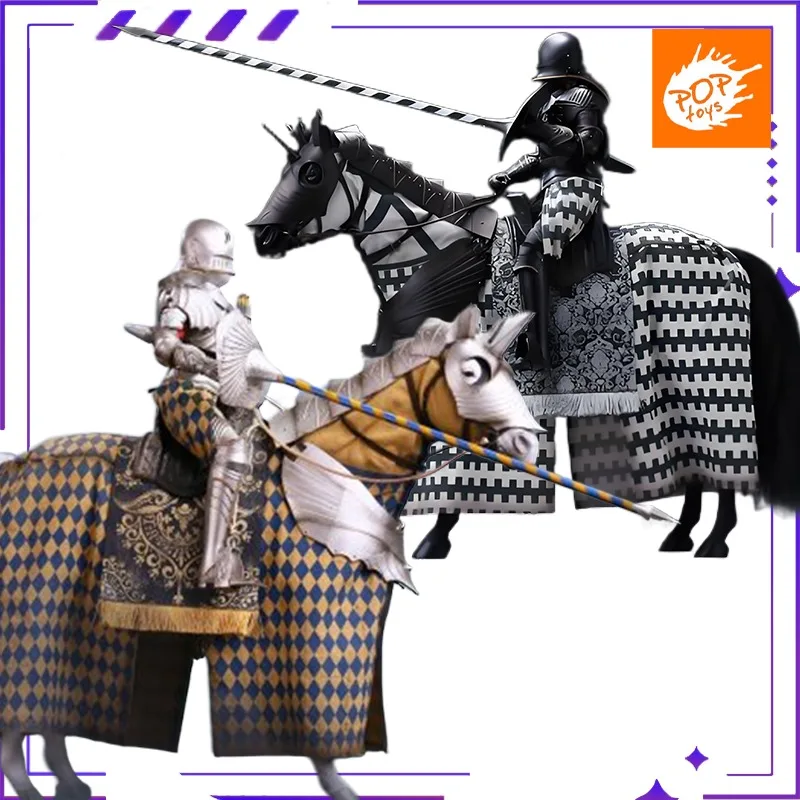 Spot poptoys original europa crônicas cavaleiros góticos soldados femininos antigos cavalos de guerra 1/6 boneca móvel soldado modelo presente