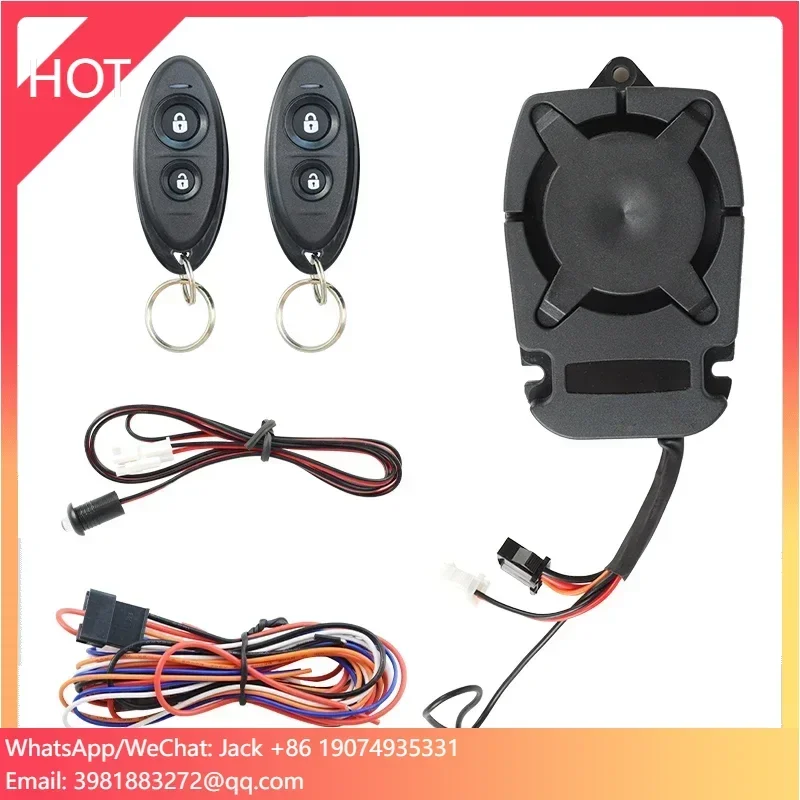 

EASYGUARD Universal Car Alarm/ Motorcycle Alarm Dc 12v DIY Installation Car Finding