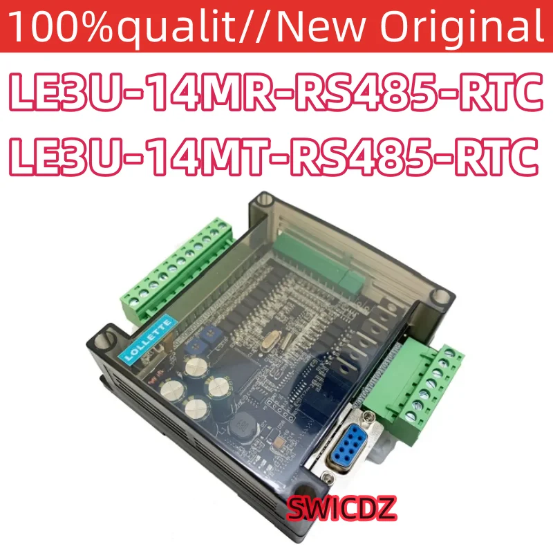 FX3U-14MR FX3U-14MT PLC industrial control board 8 Input 6 Output 6AD 2DA and RS485 RTC