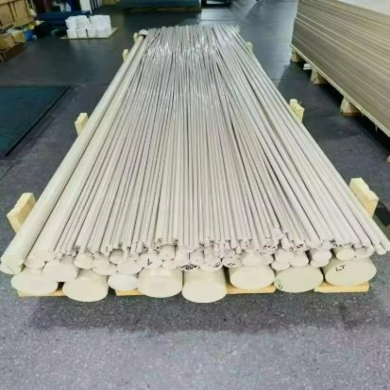 1pcs PPS Rod Diameter 6mm-50mm Heat-resistant and Fiber-reinforced PPS Solid Round Rod Polyphenylene Sulfide Board Rod