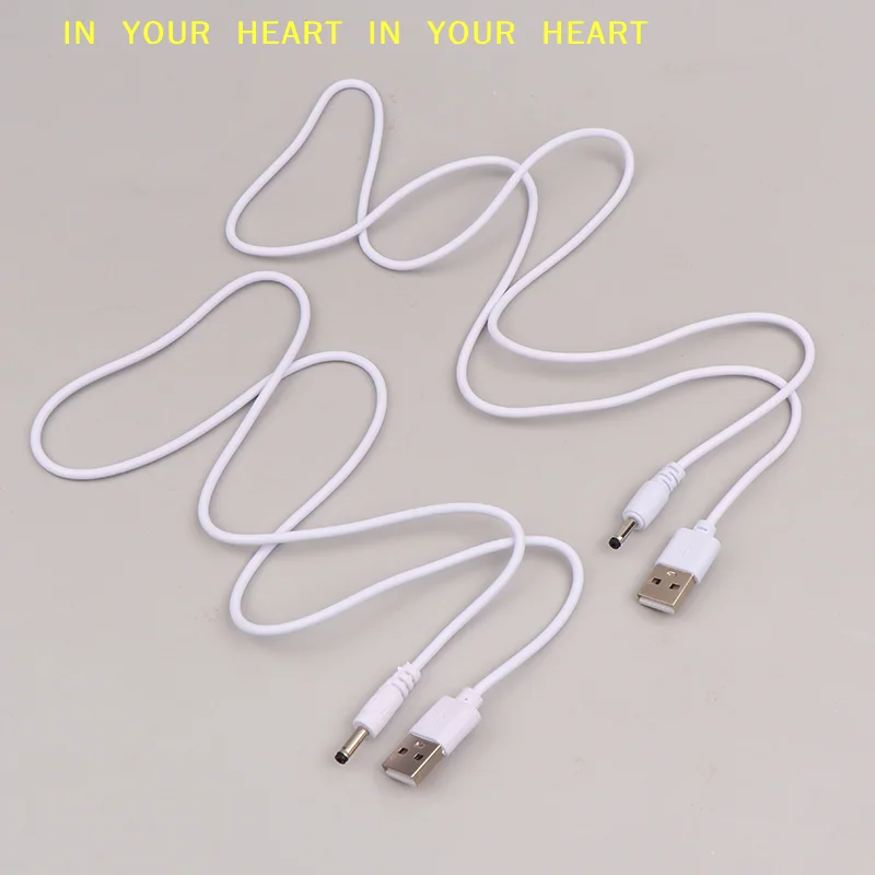 【X】Universal For HUB Mini Fan Router Speaker MP3/MP4 USB To DC 3.5mm Power Cable Jack Connector 5V Charger Power Cable