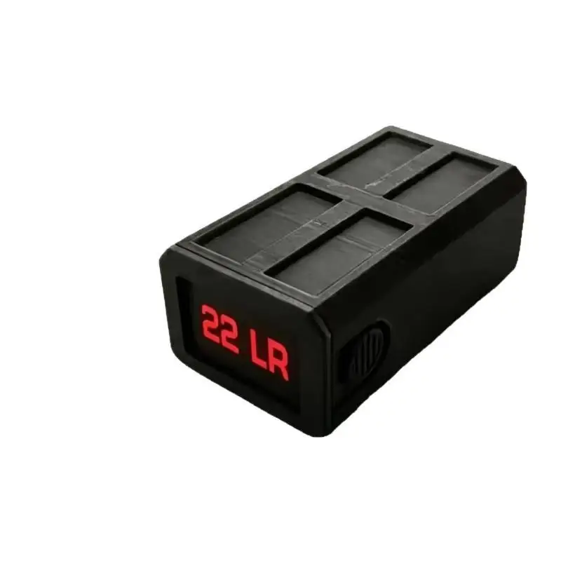 Draw-Out 22 LR  Storage Box 50-Round Capacity Quick Access Pocket Portable for Outdoor Hunting Shooting Range Carry