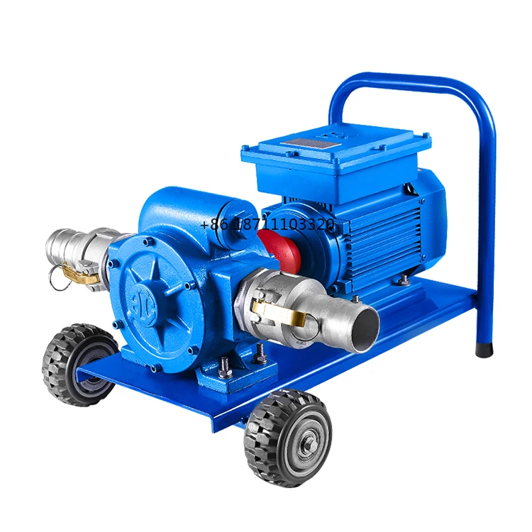 Factory price oline diesel electric high flow pump with wheels 2 