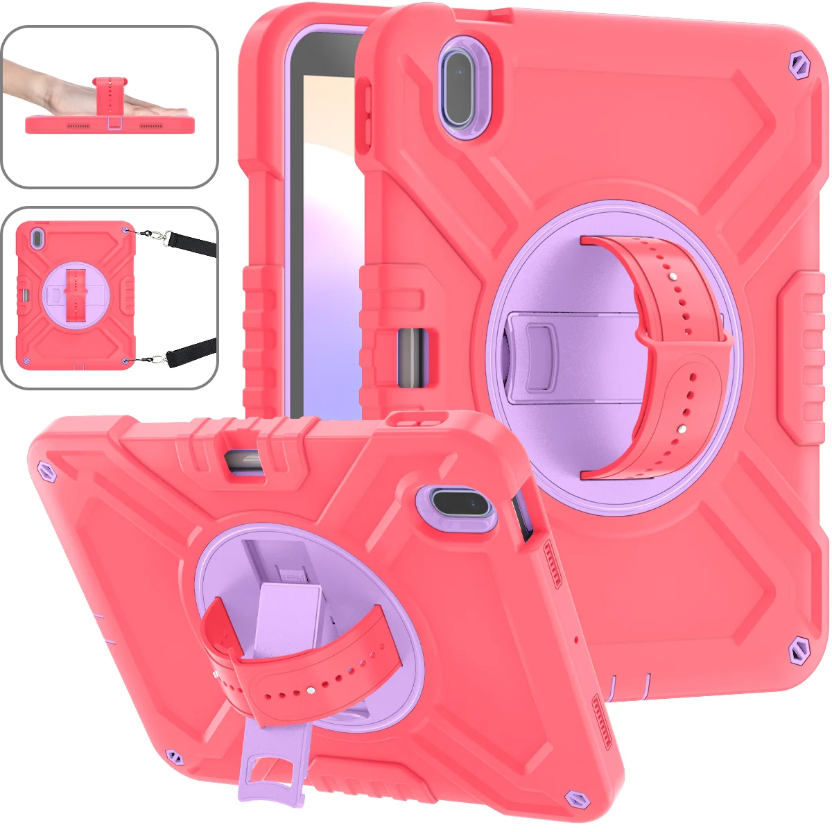 

Case for iPad (A16) 11th Generation 11 Inch 2025 /iPad 10th Generation Case 10.9 Inch 2022 with 360° Rotate Stand /Pencil Holder