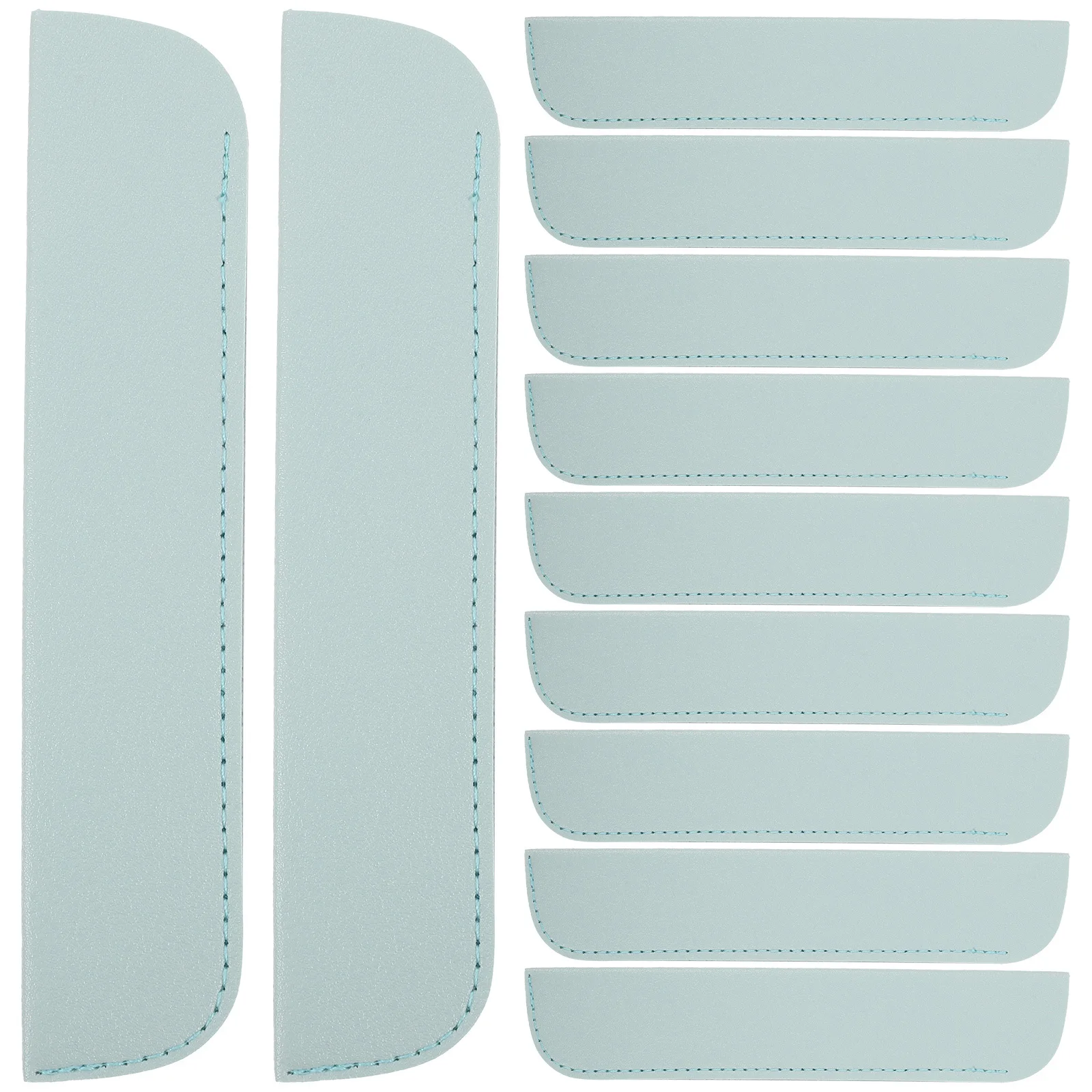 Estuche para bolígrafos, funda protectora antiarañazos para bolígrafos de punta redonda, bolsa de almacenamiento, cubierta protectora, mano de obra fina, 12 Uds.