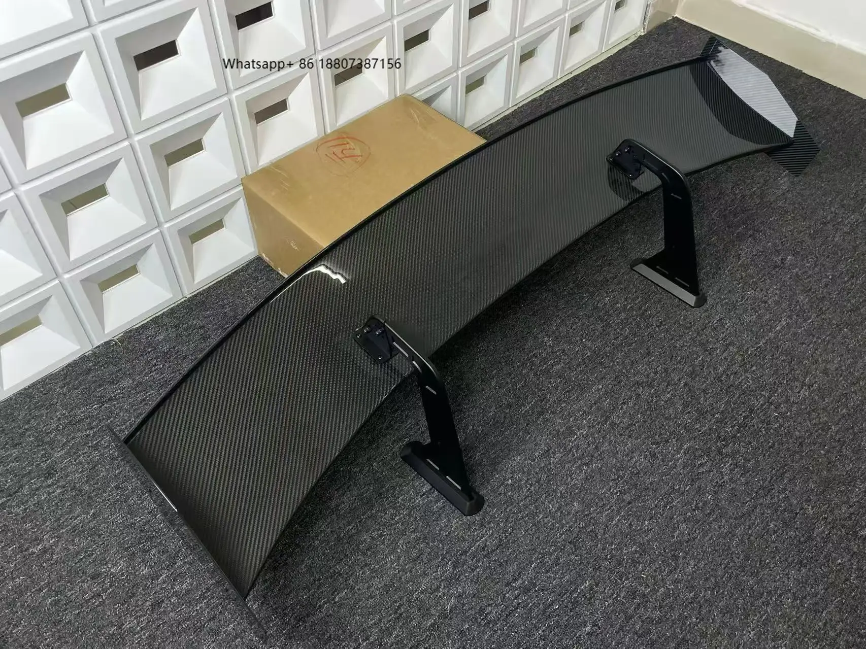 

Задний спойлер (антикрыло) PRO из сухого карбона для BMW M3 M4 G80 G82