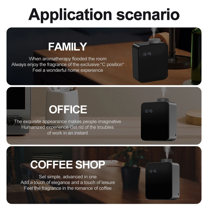 Luxury Scents Machine Aluminiu - Home Office Marketing avaliação e preço