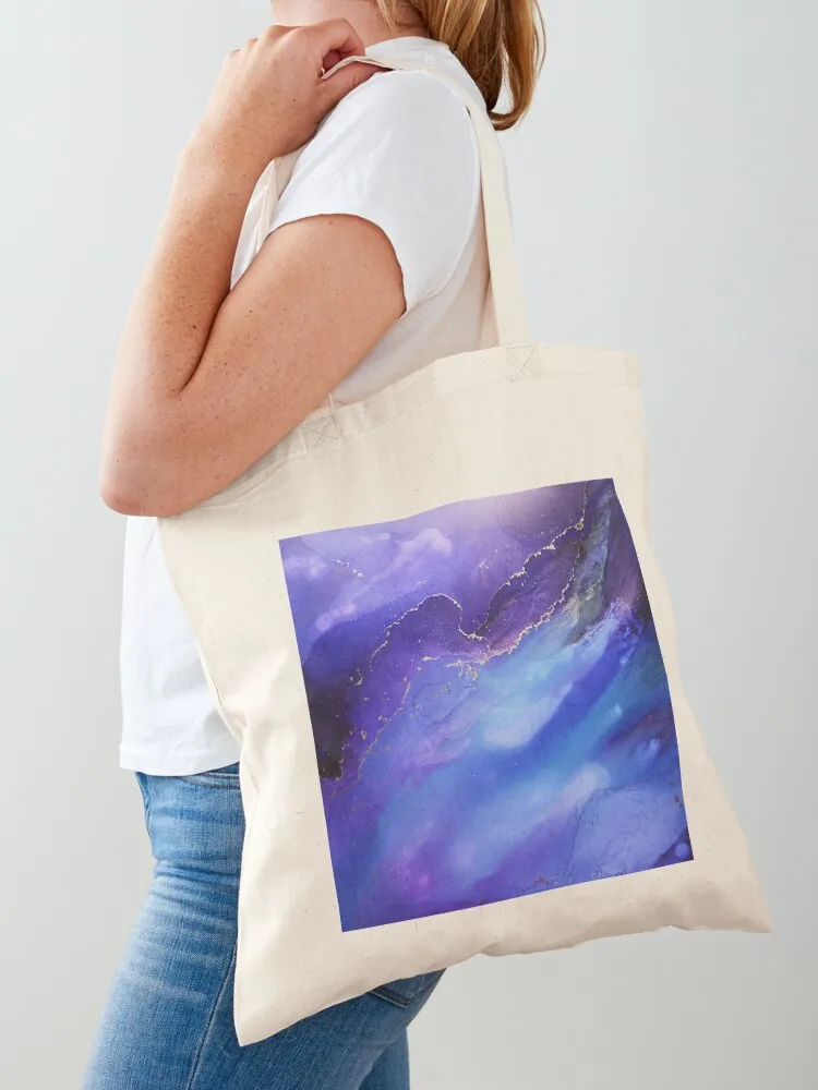 

northern lights Tote Bag handbag Candy bags shopping bags foldable Cloth bag