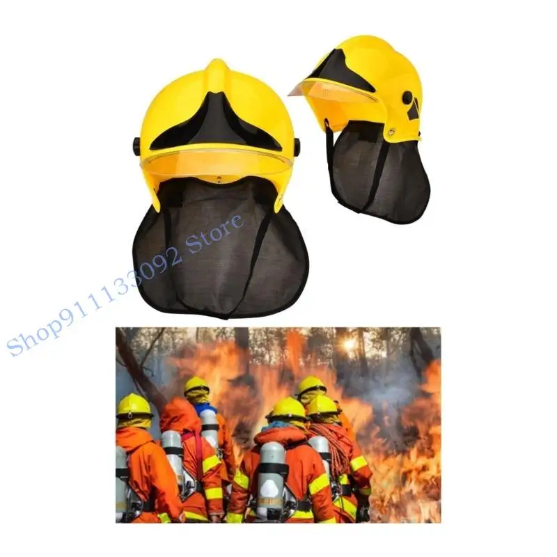 Costume pompier H9ed Casques durs Casqueur Fireman Casqueur Costume costume cosplay Halloween Costume pour enfants