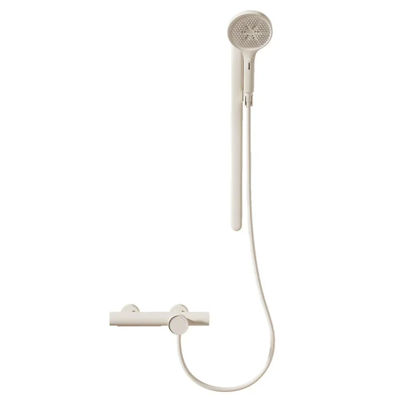 

White, Simple, Roof Spray, Shower, Set, All Copper, Shower, Household, Toilet, Handheld, Bathtub