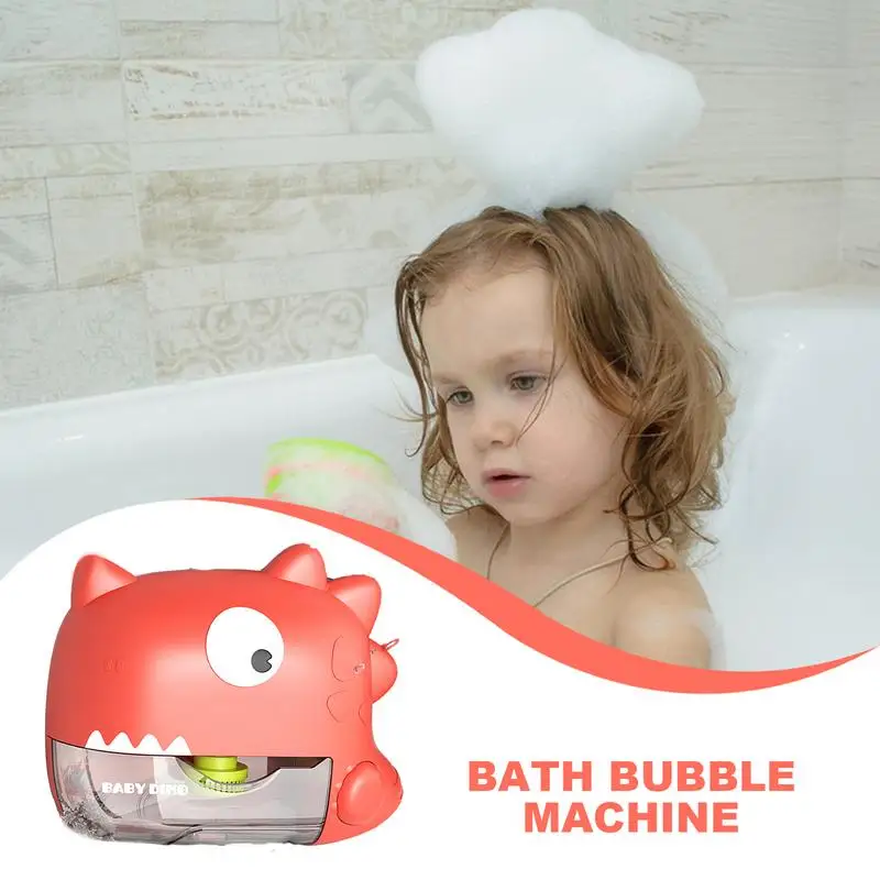 Badspeelgoed Voor Baby 'S Automatische Dinosaurus Badkuip Bubbel Maker Bathtime Douche Muzikaal Speelgoed Op Batterijen Werkt Baby 'S Badspeelgoed