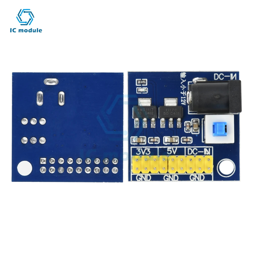 

DC 12V to DC 3.3V 5V 12V Voltage Conversion Module DC-DC Buck Step-Down Power Supply Module