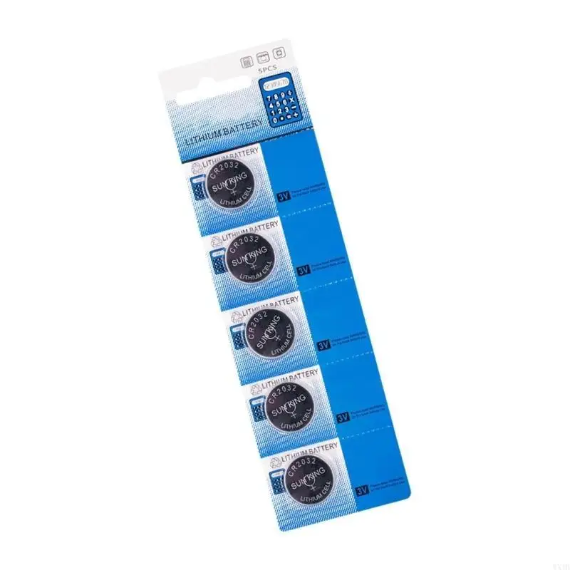 2Pcs/4pcs CR2032 Cores Lithium Batteries, CR2032 Battery 3V Lithium Battery Longevity in Small Design