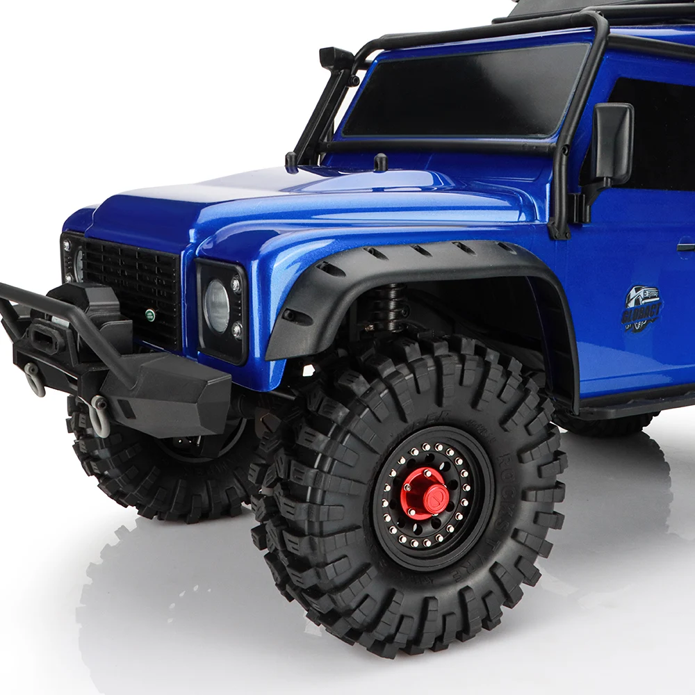 GLOBACT 1.9 비드락 휠 RC 휠 림 세트 휠 허브 시뮬레이션 레트로 휠 (TRX4 TRX6 Axial SCX10 I II III VS4-10 GEN7 8 호환)