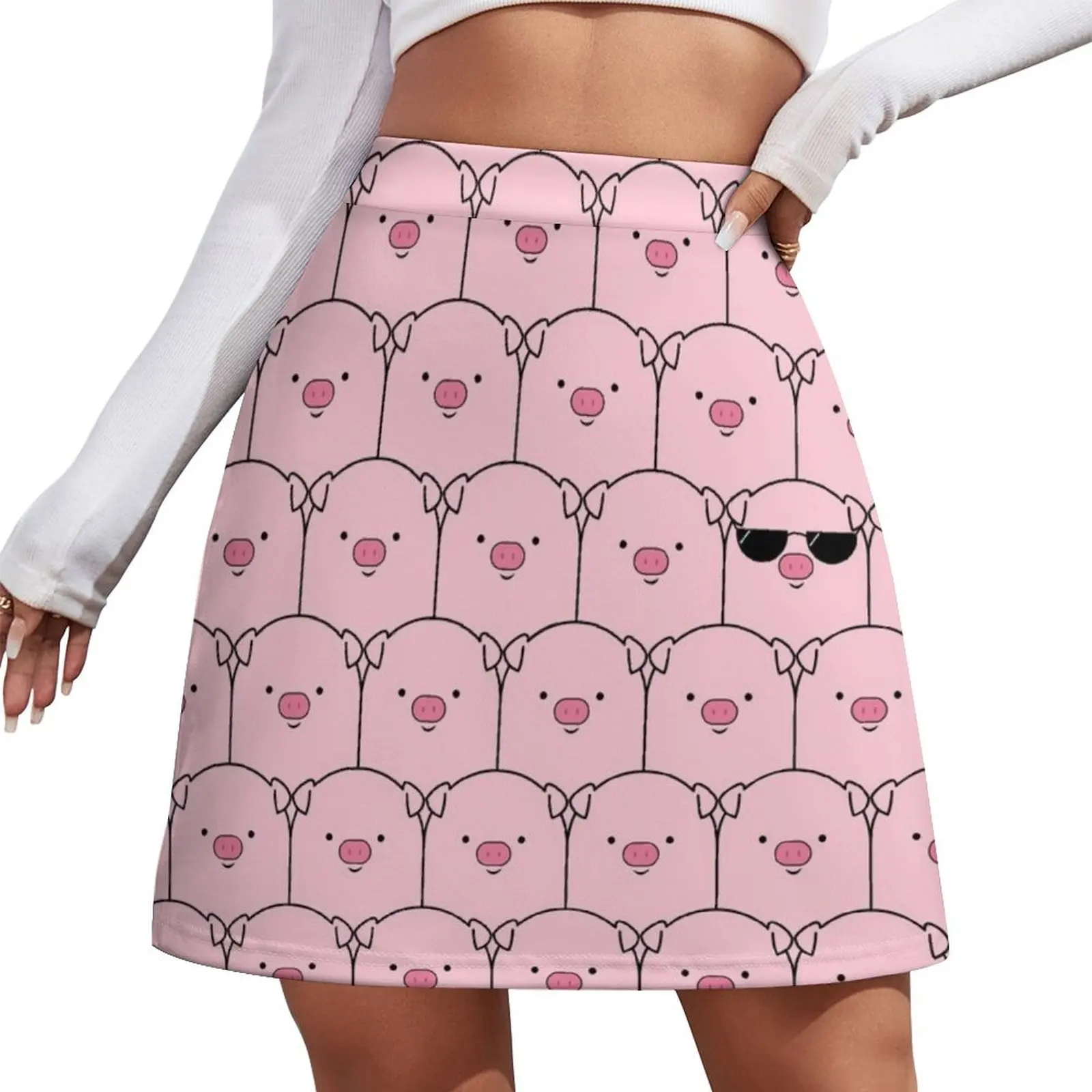 

That Cool Pig Mini Skirt korean style clothing luxury clothes women Woman skirts festival outfit women