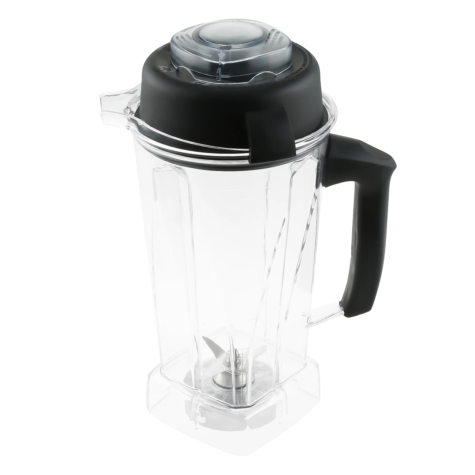 

1set Blender Cup with Blade 2 Lids 64 oz Transparent Container 2000ml Replace for Vitamix 5200 & C Series Blenders Kitchen Tools