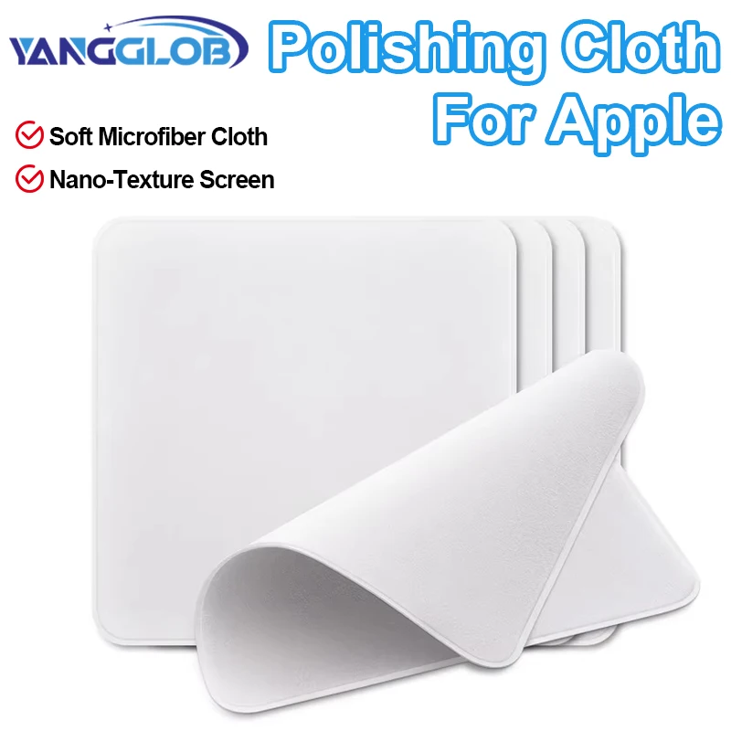 Polishing Cloth For Apple iPhone Nano-Texture Screen Cleaning Cloth For iPad Macbook Apple Watch Lens Camera Eyeglass Wipe Cloth