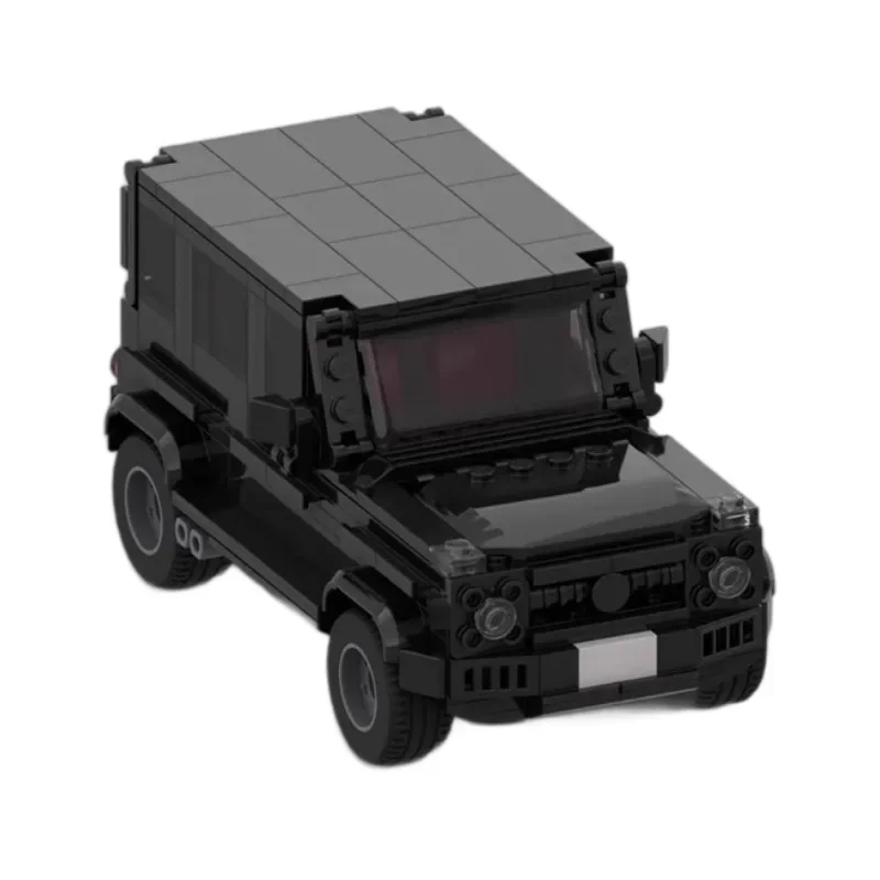 MOC Mercedes Benzs G63 Racing Classic Building Blocks ใช้งานร่วมกับ SUV กีฬารถของเล่นปริศนาประกอบของขวัญชิ้นของขวัญ