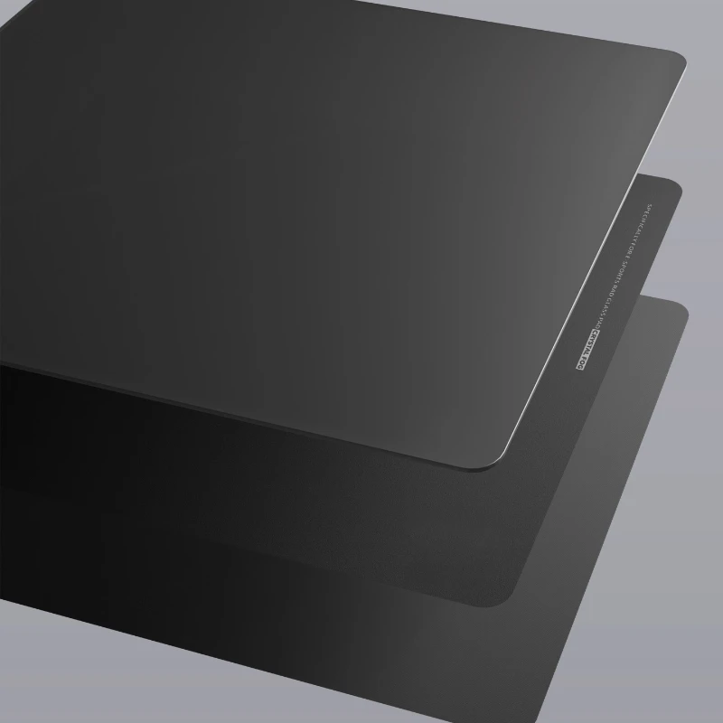 Large Size Crystal Mist Glass Mouse Pad Anti - Slip Gaming Photovoltaic Glass Hard Computer Desk Mat for Esports Customizable