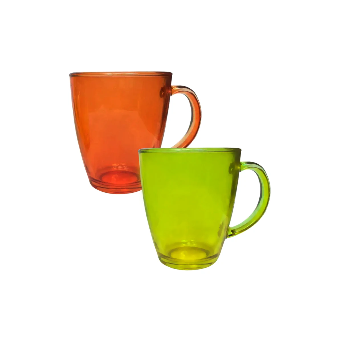 Two Colorful Mugs 350ml Clink Verona Mugs Game