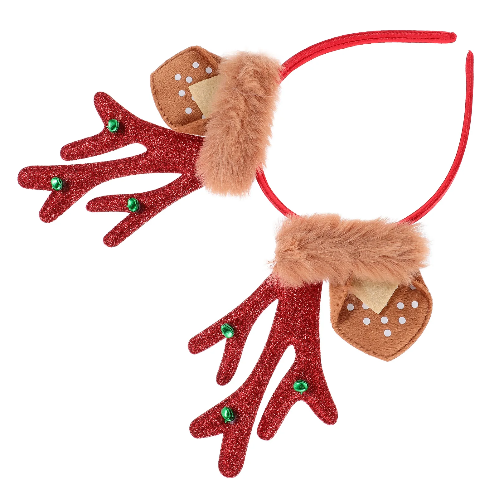 

Cute Elk Horn Headband Reindeer Antler Hair Hoop Christmas Party Accessories Xmas Costume Decor Festival Headdress Deer