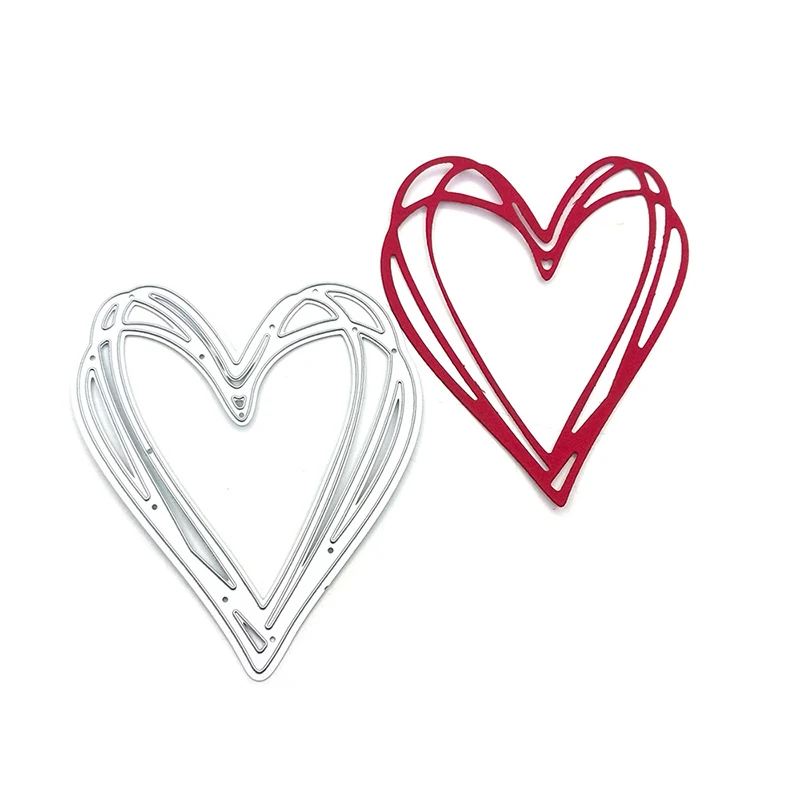 

Irregular Love Metal Cutting Dies for DIY Scrapbooking and Card Making Decor Embossing Craft Die Cut