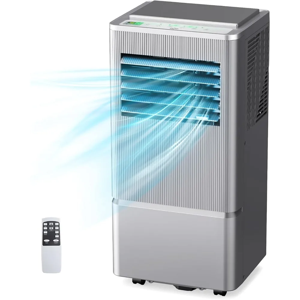 

10000 BTU Portable Air Conditioner, Air Conditioner Portable for Room Up to 450 Sq.Ft, 24H Timer, 3-in-1 AC Unit