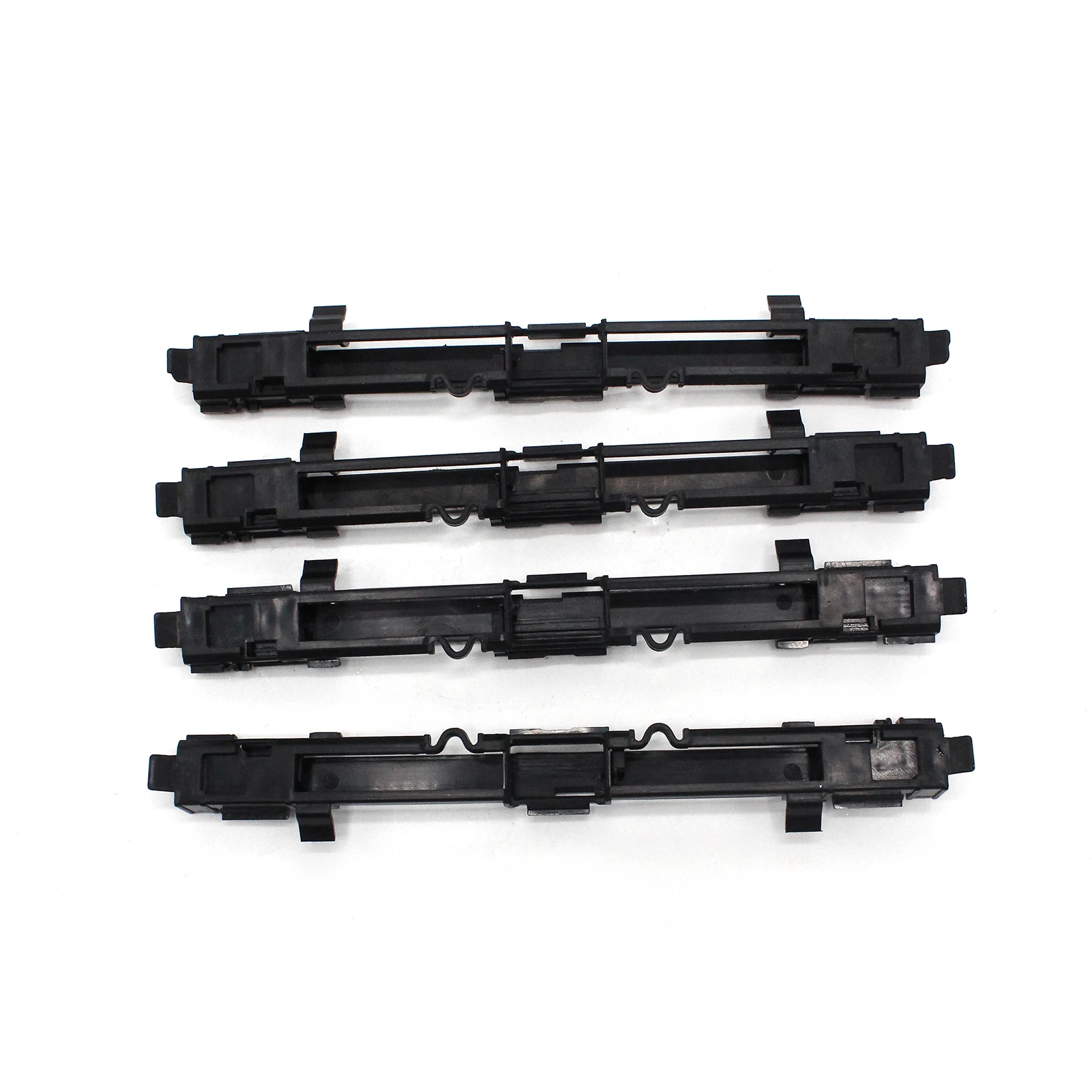 

4 PCS Black 23*7*5cm ABS Roof Carrier Cover Rail Trim Moulding Flap Replacement for Vauxhall Opel Astra H Zafira B 2004-2015,