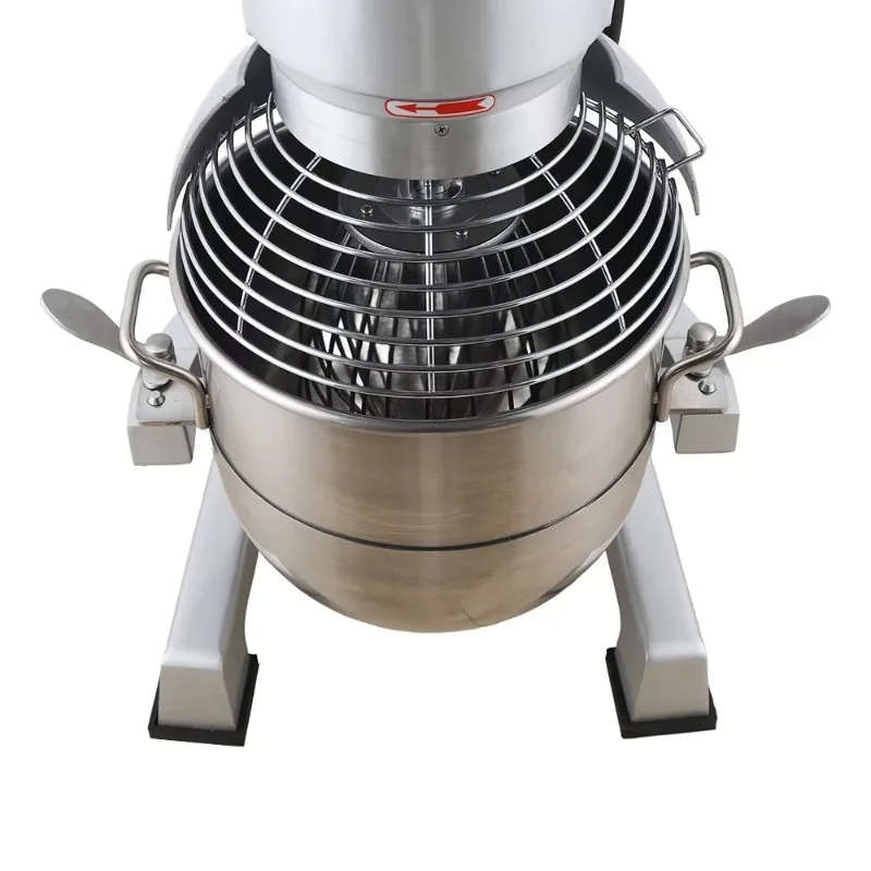 Commercial Electric Dough Mixer Stainless Steel Bowl Multi-function Baking Machine Wheat Flour High Productivity Planetary