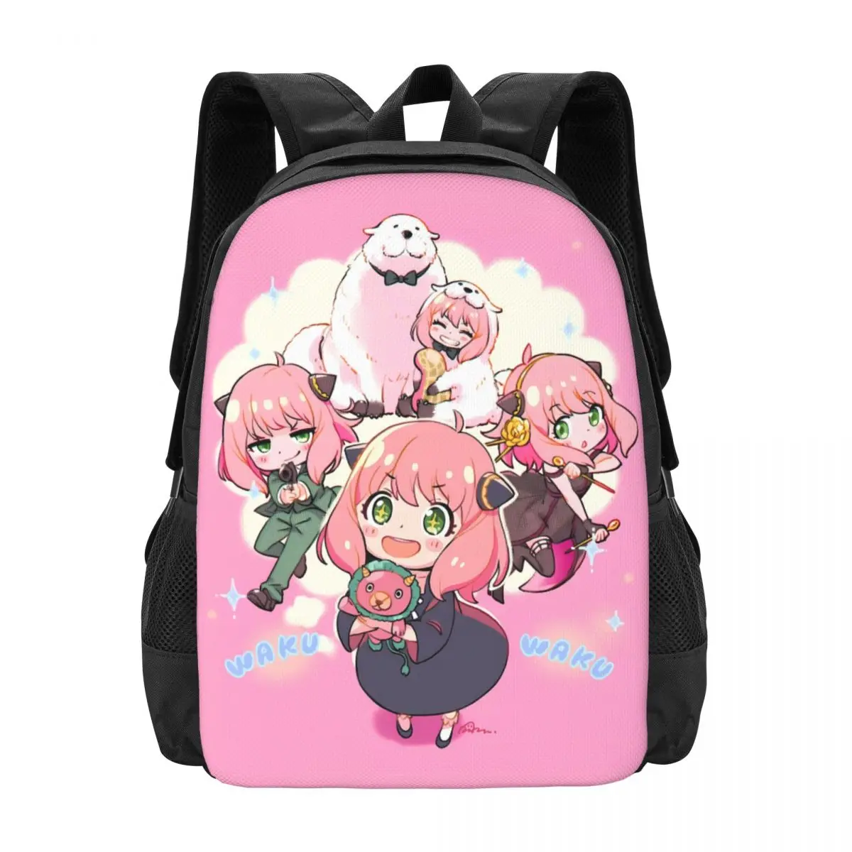 Anime Spy Family Travel Laptop Backpack, Business College School Computer Bag Gift for Men & Women