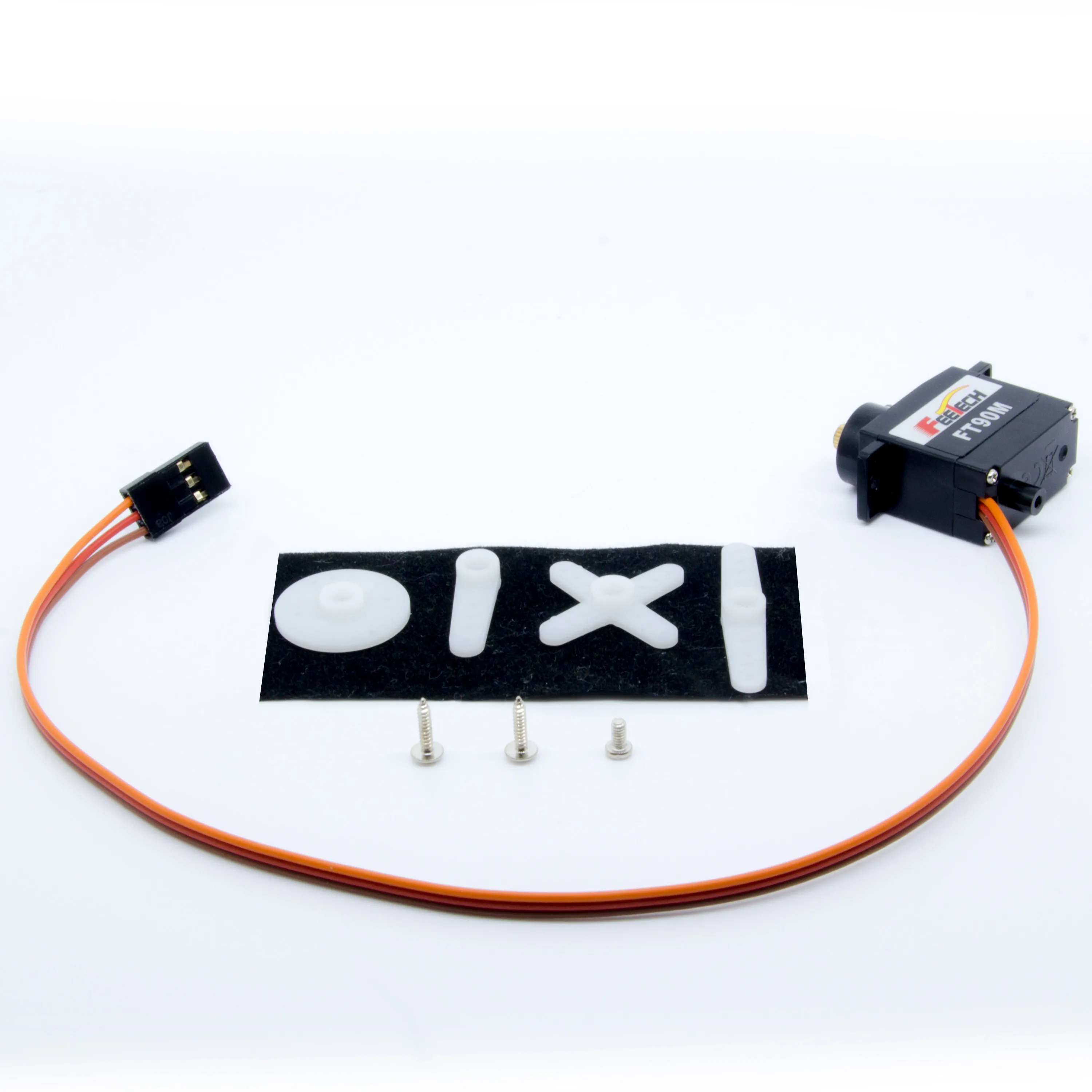 5개 마이크로 사이즈 6V 2.3kg.cm 서보 코드 모터 280도 플라스틱 케이스 이중 샤프트 메탈 기어 라디오 컨트롤 RC 비행기 부품용