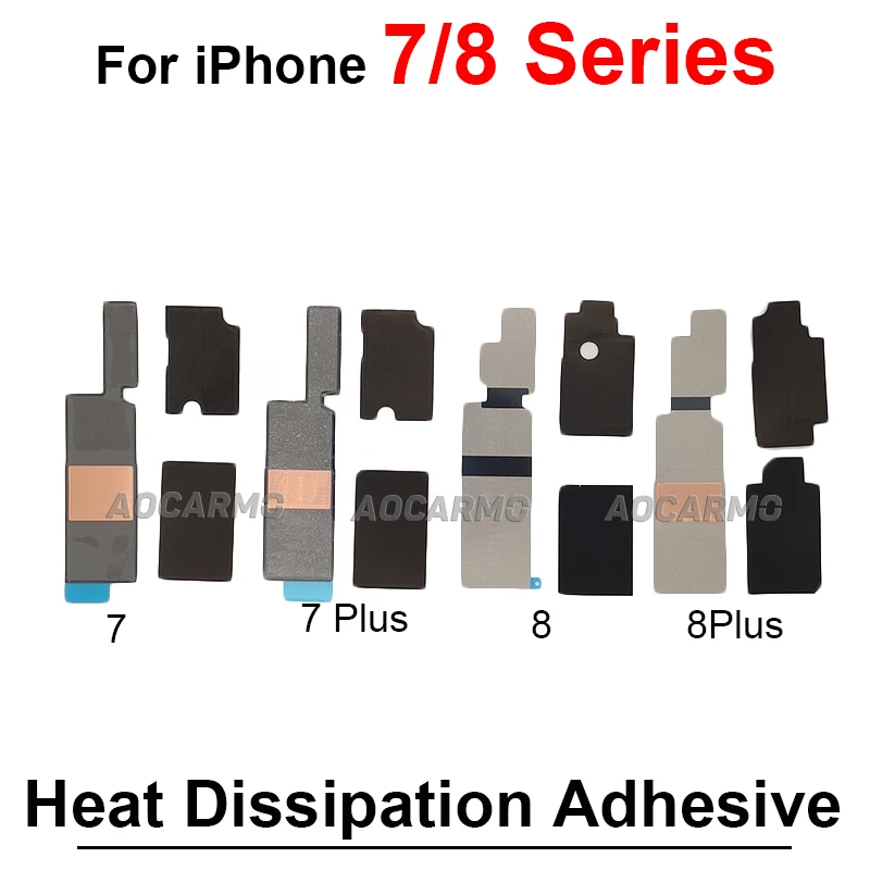 For iPhone 7 7P 8 8P X XS XR 11 Mini 11Pro Max Motherboard Thermal Conductivity Graphite Paper Heat Radiatin Dissipation Sticker