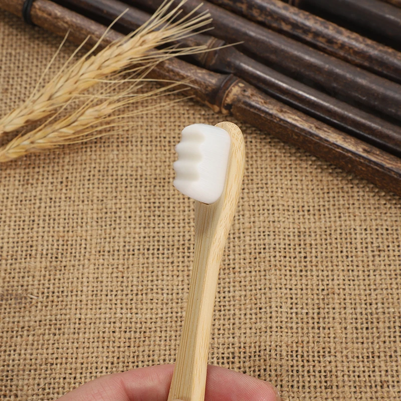 Cuillère à cheveux ultrafins et souples, 10 pièces, brosse à dents de voyage respectueuse de l'environnement, fibre souple, brosse à dents manuelle, outils de soins d'hygiène buccale