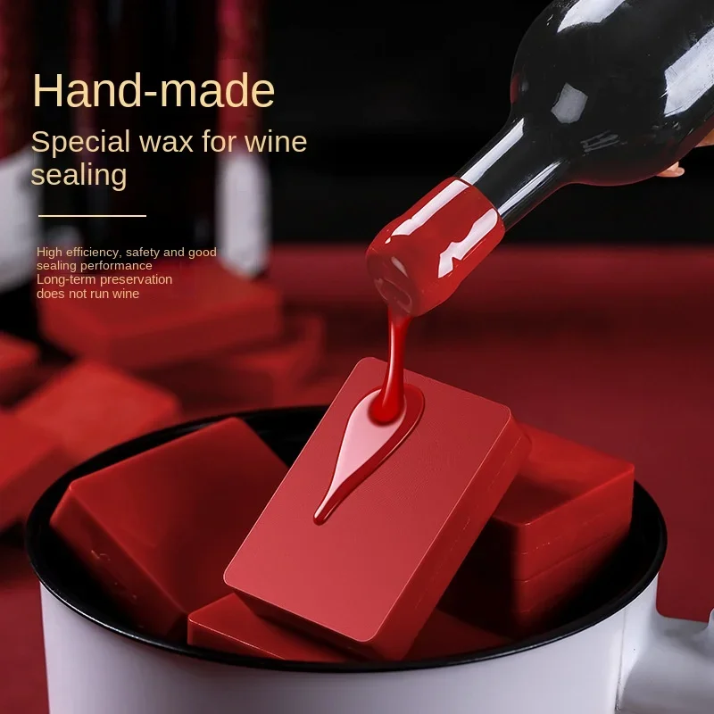 Bottle Sealing Wax Blocks Resilient and Versatile Bottling Wax for Wine, Beer, and Liquor Bottle Sealing  Teflon Tape