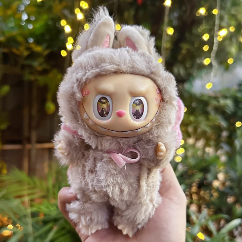 New Monster Labubu Series Winnie Creative Change Doll Diy Figure Vinyl Pendant Model Replica Girl Toy Birthday Gift