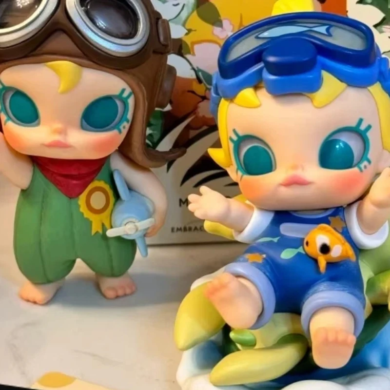 

Genuine Popmart Baby Molly My Huggable Discovery Series Blind Box Kawaii Figure Desk Collect Decor Mystery Box Surprise Gift