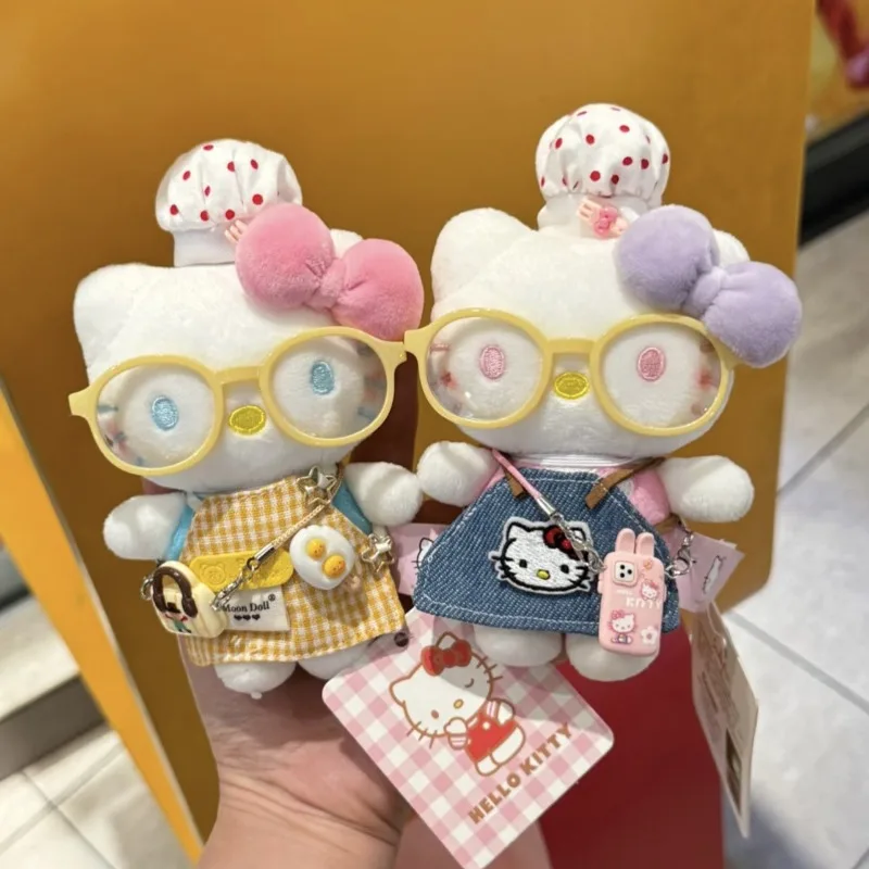 

Sweet Hello Kitty Anime Kawaii Sanrio Ins Fashion Lovely Doll Bag Pendant Decoration Cute Accessories Keychain Gifts Toys