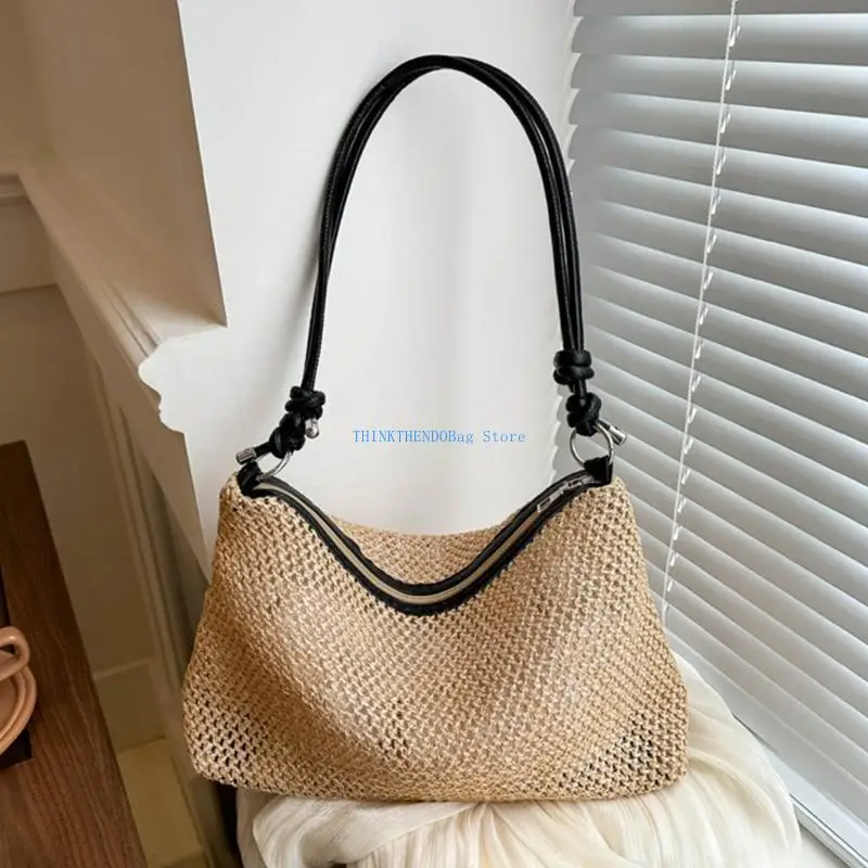 Borsa da spiaggia in tessuto 63HC per borse a tracolla a tracolla da donna alla Borsa da viaggio per attività all'aperto e