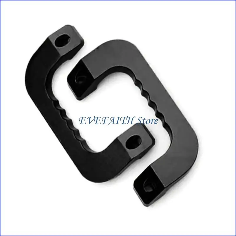 

124B Lightweight Car Door Handle Car Door Armrest Handrail Corrosion Resistant Handle Long Service Car Door Handle set