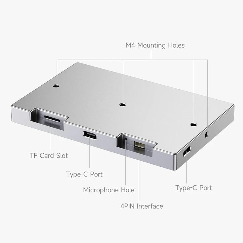 Imagem -05 - Ips Tipo-c Tela Secundária Computador Cpu Gpu Hdd Espectro Musical Monitor Meteorológico da Cidade Display Usb sem Aida64 1024x600