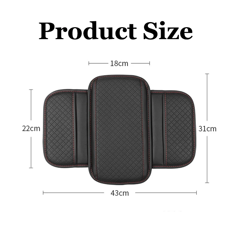 Car Armrest Box Pad Arm Rest Mat For KIA Sportage Cerato Picanto Soul Sorento Sedona Optima RIO 2 3 4 Interior Storage Accessory
