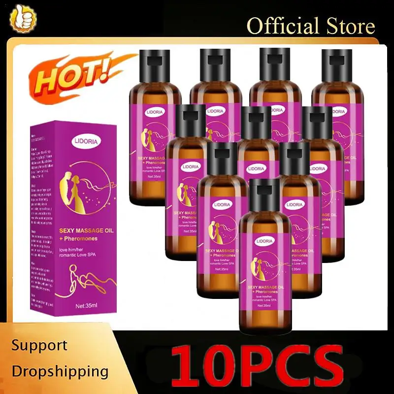 10X Purple Charm Oil Massage Oil Romantic Soothing Nourishing Moisturizing Refreshing Sexy Men Women Relaxing SPA Essential Oil