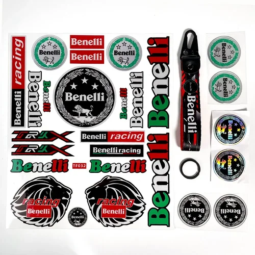 Imagen 2 del producto Pegatinas reflectantes con logotipo 3D para depósito de motocicleta, calcomanías para carrocería de motocicleta para Benelli trk 502x, accesorios 502 trk502x 502c tnt 125 752s 500